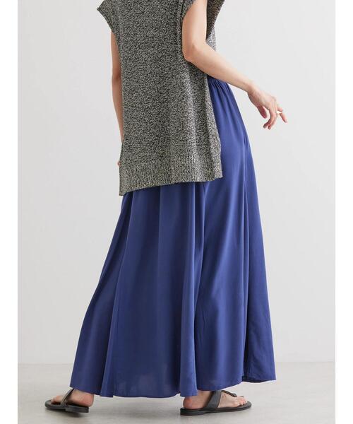 AMERICAN HOLIC（アメリカンホリック）の「サラックールギャザーフレアスカート③（スカート・レディース・ブラック/ブルー/テラコッタ・L/M）」の18枚目の写真