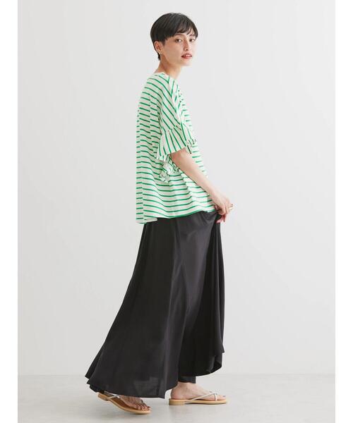 AMERICAN HOLIC（アメリカンホリック）の「サラックールギャザーフレアスカート③（スカート・レディース・ブラック/ブルー/テラコッタ・L/M）」の22枚目の写真