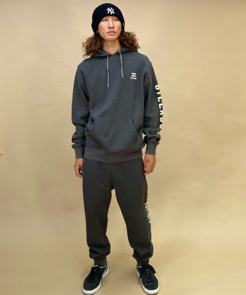 BILLABONG(ビラボン)の「BILLABONG/ビラボン スウェットジョガーパンツ TC裏起毛パンツ/LOGO SET UP/セットアップ対応/BD012-021(スウェットパンツ・メンズ・グレー/ブラック/ネイビー・L/M/XL)」の7枚目の写真
