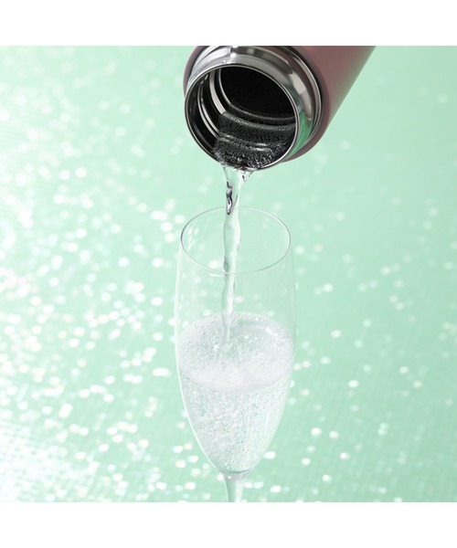 Francfranc(フランフラン)の「炭酸対応 ステンレスボトル 560ml ピンク(水筒・レディース・ピンク・FREE)」の12枚目の写真