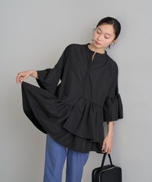 【新品】LOUNIE ロングコート38 +BONJOUR SAGAN トップス LOUNIE ロングコート38 +BONJOUR SAGAN トップス2種 【公式通販】