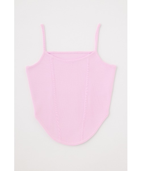 MOUSSY（マウジー）の「CORSET KNIT キャミソール（キャミソール・レディース・ホワイト/ライトパープル/カーキ・FREE）」の12枚目の写真