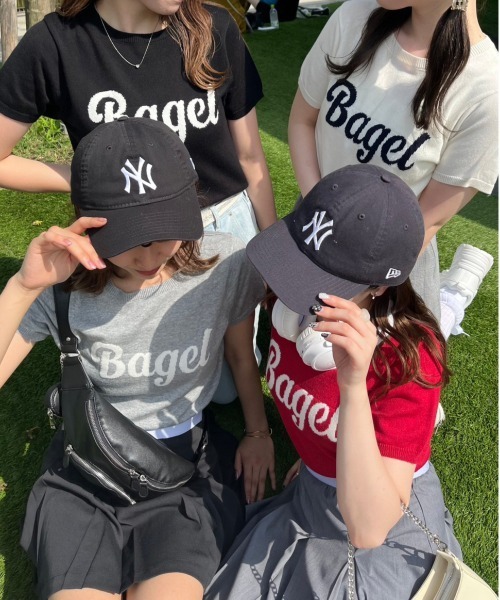 OLIVE des OLIVE（オリーブデオリーブ）の「ロゴジャガードニット　1032050060（ニット/セーター・レディース・ブラック/オフホワイト/レッド/トップグレー・FREE）」の5枚目の写真