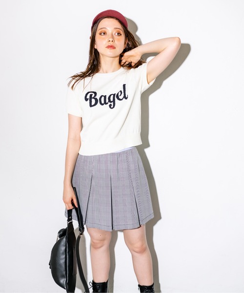 OLIVE des OLIVE（オリーブデオリーブ）の「ロゴジャガードニット　1032050060（ニット/セーター・レディース・ブラック/オフホワイト/レッド/トップグレー・FREE）」の14枚目の写真