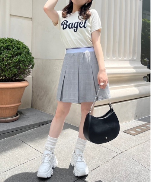 OLIVE des OLIVE（オリーブデオリーブ）の「ロゴジャガードニット　1032050060（ニット/セーター・レディース・ブラック/オフホワイト/レッド/トップグレー・FREE）」の17枚目の写真