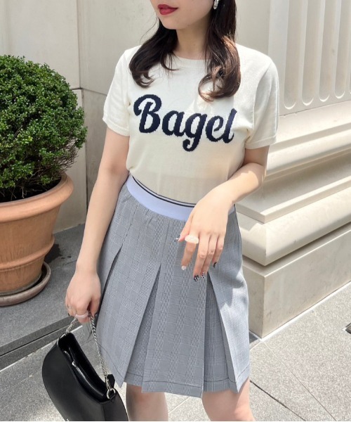 OLIVE des OLIVE（オリーブデオリーブ）の「ロゴジャガードニット　1032050060（ニット/セーター・レディース・ブラック/オフホワイト/レッド/トップグレー・FREE）」の18枚目の写真