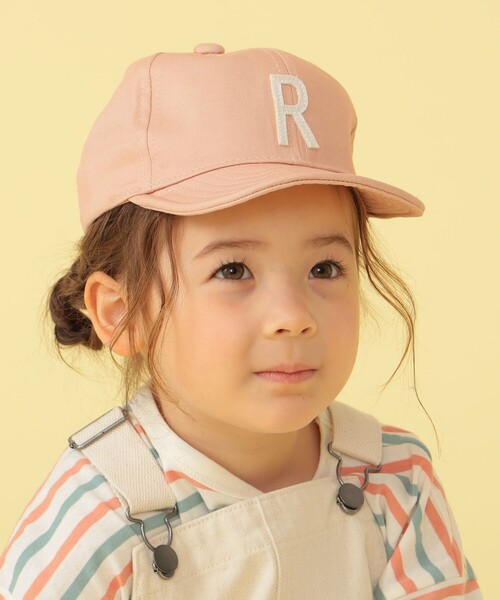 BEAMS mini（ビームスミニ）の「BEAMS mini / アルファベット ワッペン ツイルキャップ 23（キャップ・キッズ・ブラウン系その他/ダークグリーン/ピンク/ブルー系その他4・ONE SIZE）」の4枚目の写真