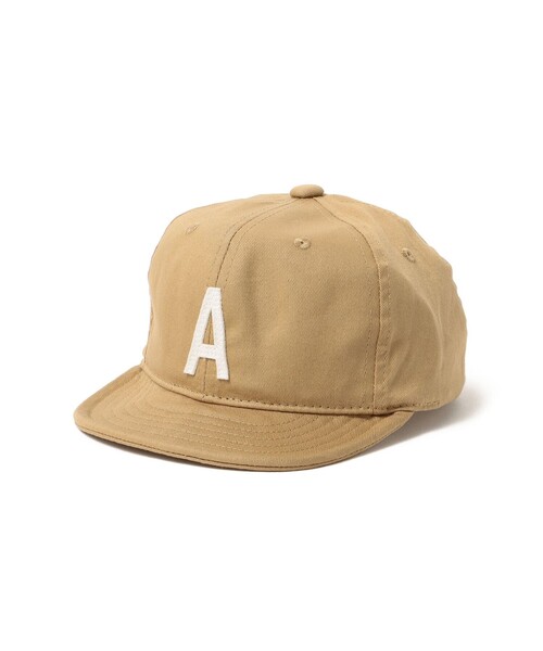 BEAMS mini（ビームスミニ）の「BEAMS mini / アルファベット ワッペン ツイルキャップ 23（キャップ・キッズ・ブラウン系その他/ダークグリーン/ピンク/ブルー系その他4・ONE SIZE）」の7枚目の写真
