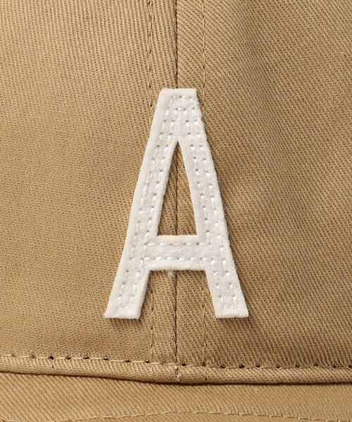 BEAMS mini（ビームスミニ）の「BEAMS mini / アルファベット ワッペン ツイルキャップ 23（キャップ・キッズ・ブラウン系その他/ダークグリーン/ピンク/ブルー系その他4・ONE SIZE）」の15枚目の写真