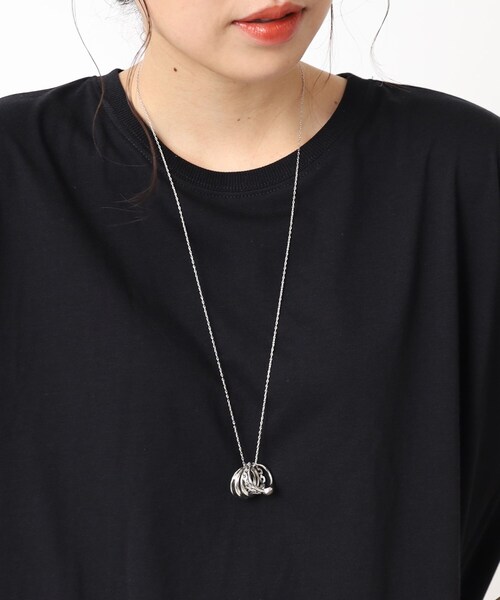 SHOO・LA・RUE(シューラルー)の「◆リングスライダーネックレス(ネックレス・レディース・ピンクゴールド/シルバー/ゴールド・00)」の4枚目の写真