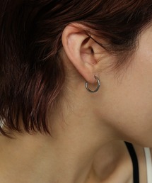 金属アレルギー対応 シンプルフープピアス 15mm 316L
