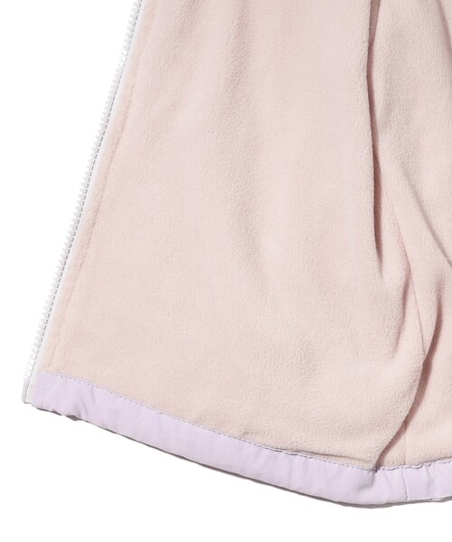 SHOO・LA・RUE（シューラルー）の「◆【110-140cm】裏フリースナイロン切替ブルゾン（ブルゾン・キッズ・グリーン系5/ライトパープル/ブラック系4/パープル系2・11/12/13/14）」の12枚目の写真