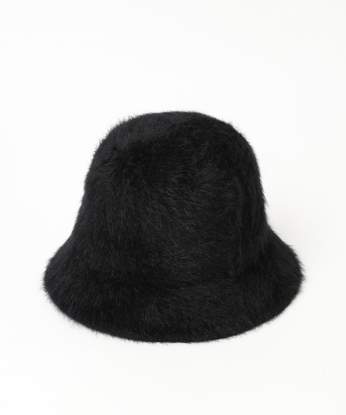 PAGEBOY(ページボーイ)の「アンゴラバケハ(ハット・レディース・ブラック/ホワイト/グレー・FREE)」の5枚目の写真