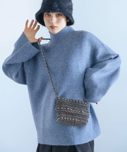 PAGEBOY(ページボーイ)の「アンゴラバケハ(ハット・レディース・ブラック/ホワイト/グレー・FREE)」の22枚目の写真