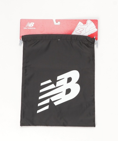NEW BALANCE(ニューバランス)の「シューズバッグ(エコバッグ/サブバッグ・メンズ・ネイビー/ブラック・ONE SIZE)」の1枚目の写真