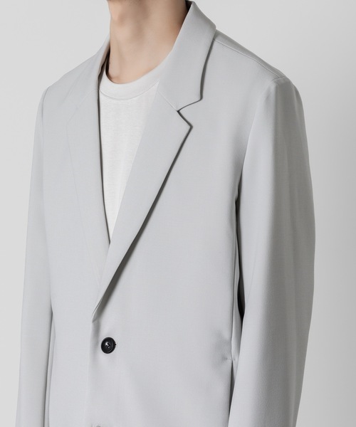 ATTACHMENT（アタッチメント）の「ストレッチダブルクロス 2Bジャケット / PE STRETCH DOUBLE CLOTH 2B JACKET（テーラードジャケット・メンズ・ブラック/ライトグレー/ネイビー・3/2/1/4）」の13枚目の写真