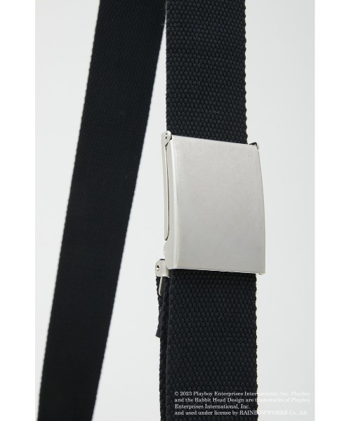 PLAYBOY（プレイボーイ）の「PLAYBOY×LAGUA COTTON BAG（ショルダーバッグ・レディース・ブラック/カーキ・FREE）」の14枚目の写真