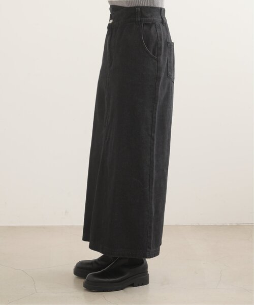 RAY CASSIN（レイカズン）の「デザインベルトデニムスカート（デニムスカート・レディース・ブラック/ネイビー・FREE）」の9枚目の写真