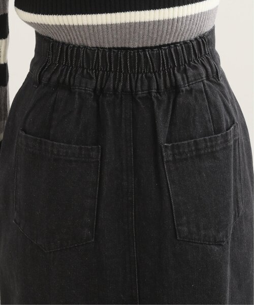 RAY CASSIN（レイカズン）の「デザインベルトデニムスカート（デニムスカート・レディース・ブラック/ネイビー・FREE）」の11枚目の写真