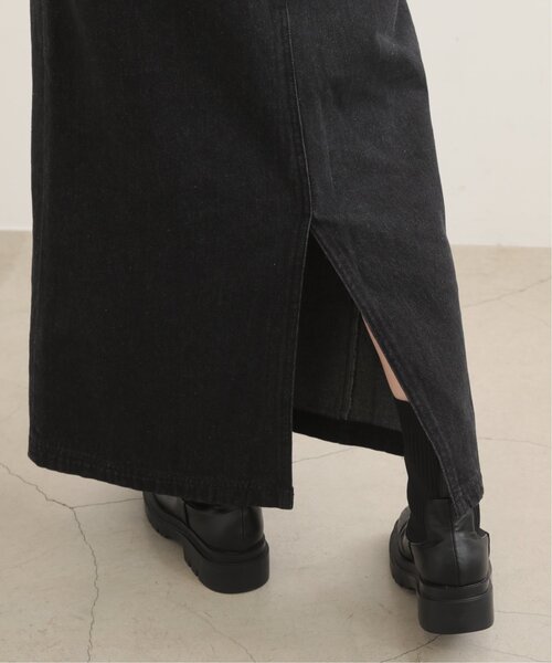 RAY CASSIN（レイカズン）の「デザインベルトデニムスカート（デニムスカート・レディース・ブラック/ネイビー・FREE）」の13枚目の写真