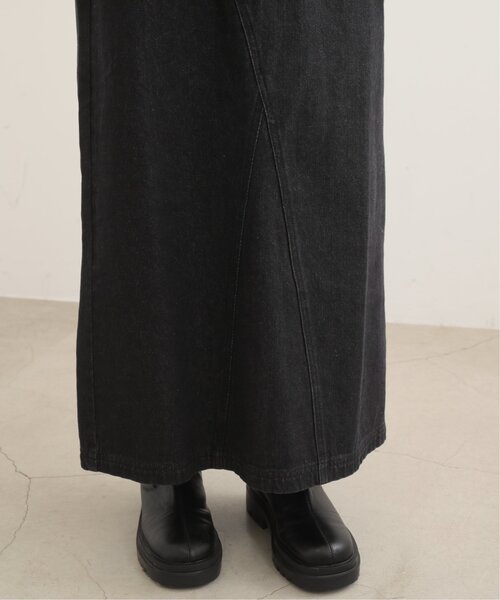 RAY CASSIN（レイカズン）の「デザインベルトデニムスカート（デニムスカート・レディース・ブラック/ネイビー・FREE）」の16枚目の写真