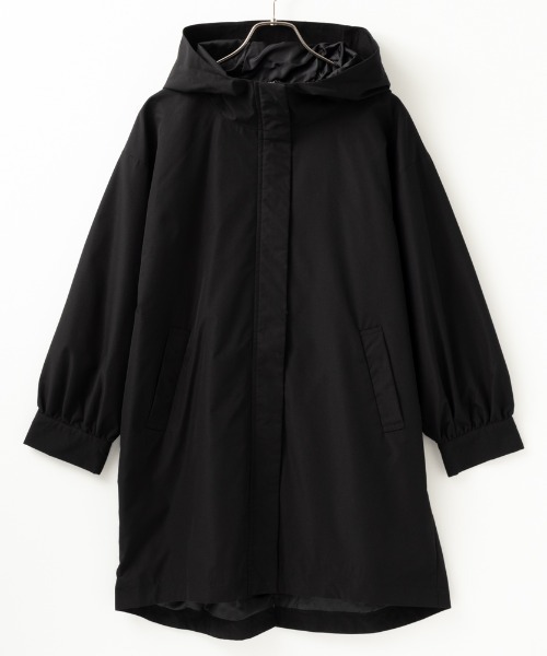 NAVY(ネイビー)の「NAVY キレイめ ミリタリーコート はっ水Aラインコート(ミリタリージャケット・レディース・アイボリー系/ブラウン/ブラック・L/M)」の10枚目の写真