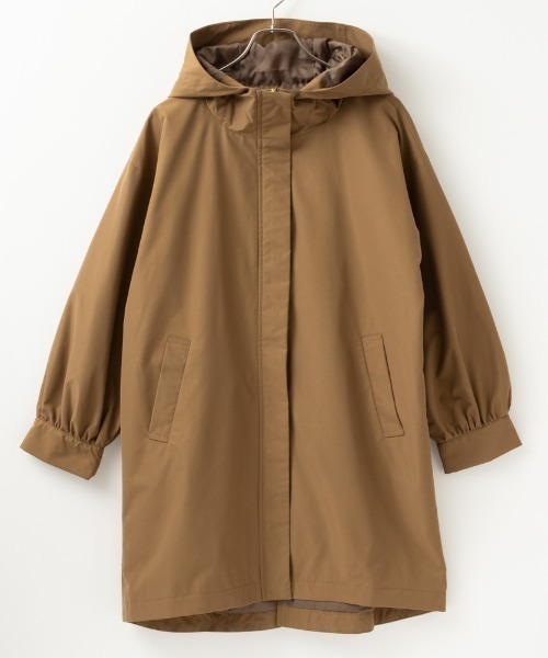 NAVY(ネイビー)の「NAVY キレイめ ミリタリーコート はっ水Aラインコート(ミリタリージャケット・レディース・アイボリー系/ブラウン/ブラック・L/M)」の11枚目の写真