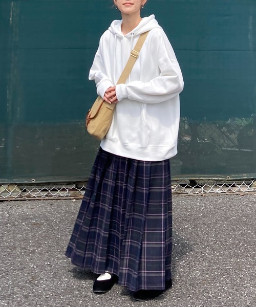 notch.(ノッチ)の「【 notch. by KR 】裏起毛パーカー(パーカー・レディース・ライトグレー/ブラック/オフホワイト/ネイビー・M)」の7枚目の写真