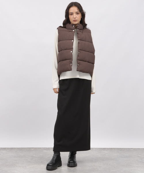 LAKOLE（ラコレ）の「起毛ハイネック長袖T / 982195（Tシャツ/カットソー・レディース・ライトパープル/ブラック/アイボリー/ライトブラウン・SMALL/MEDIUM）」の10枚目の写真