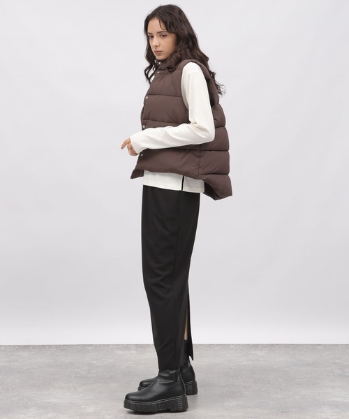 LAKOLE（ラコレ）の「起毛ハイネック長袖T / 982195（Tシャツ/カットソー・レディース・ライトパープル/ブラック/アイボリー/ライトブラウン・SMALL/MEDIUM）」の22枚目の写真