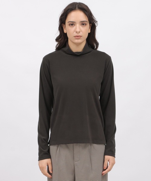 LAKOLE（ラコレ）の「起毛ハイネック長袖T / 982195（Tシャツ/カットソー・レディース・ライトパープル/ブラック/アイボリー/ライトブラウン・SMALL/MEDIUM）」の14枚目の写真