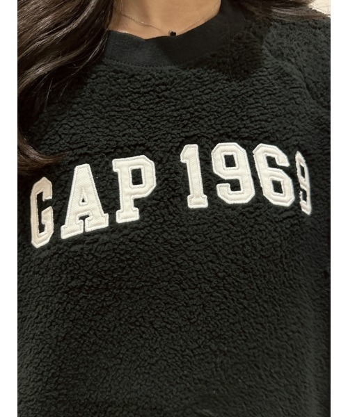 GAP（ギャップ）の「GAP1969アーチロゴ ボア スウェットミニワンピース（ワンピース・レディース・ブラック/ホワイト系その他/ピンク・XS/XL/XXS/L/M/S）」の20枚目の写真