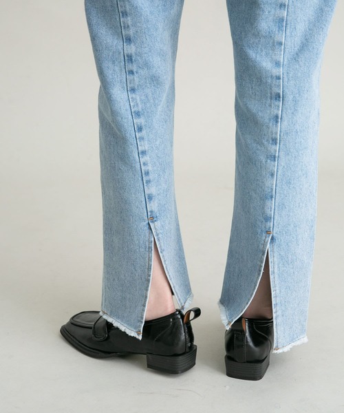 KBF（ケイビーエフ）の「アシンメトリートゥローファー（ローファー・レディース・ブラック/ベージュ/ブルー・36/37/38）」の6枚目の写真