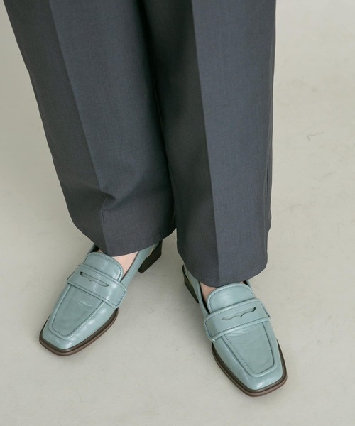 KBF（ケイビーエフ）の「アシンメトリートゥローファー（ローファー・レディース・ブラック/ベージュ/ブルー・36/37/38）」の10枚目の写真