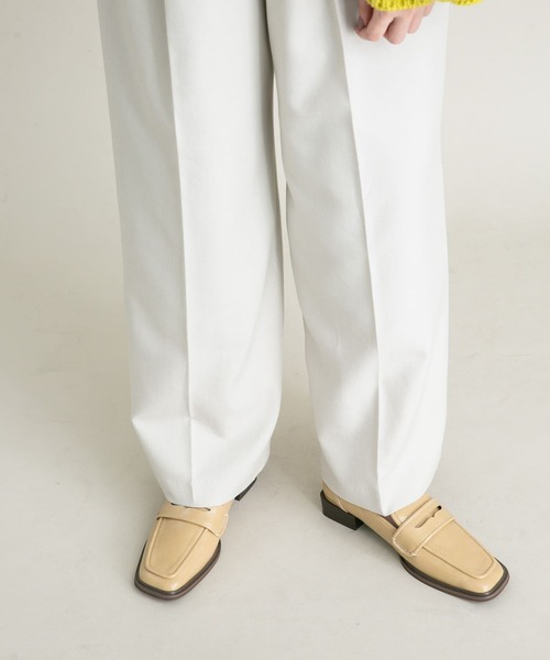 KBF（ケイビーエフ）の「アシンメトリートゥローファー（ローファー・レディース・ブラック/ベージュ/ブルー・36/37/38）」の12枚目の写真