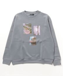 Pledge | 『pledge』イラストプリント ポンチプルオーバー(スウェット)