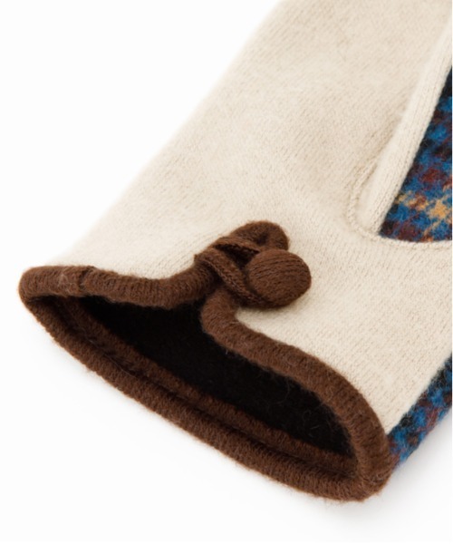 Casselini（キャセリーニ）の「Casselini(キャセリーニ)ジャガードグローブ（手袋・レディース・グリーン/レッド/イエロー/ベージュ・FREE）」の11枚目の写真