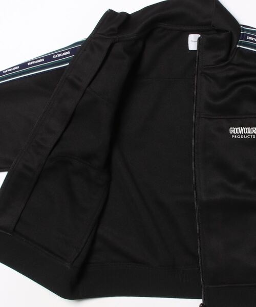 GROOVY COLORS（グルービーカラーズ）の「GROOVY トラックジャケット（ブルゾン・キッズ・ブラック・120/100/110）」の3枚目の写真