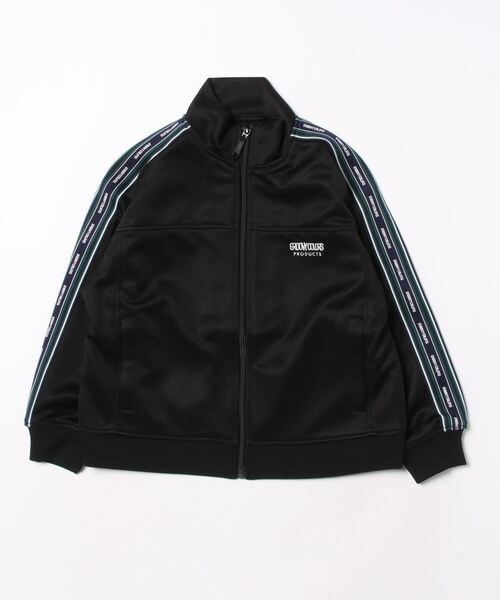GROOVY COLORS（グルービーカラーズ）の「GROOVY トラックジャケット（ブルゾン・キッズ・ブラック・120/100/110）」の7枚目の写真