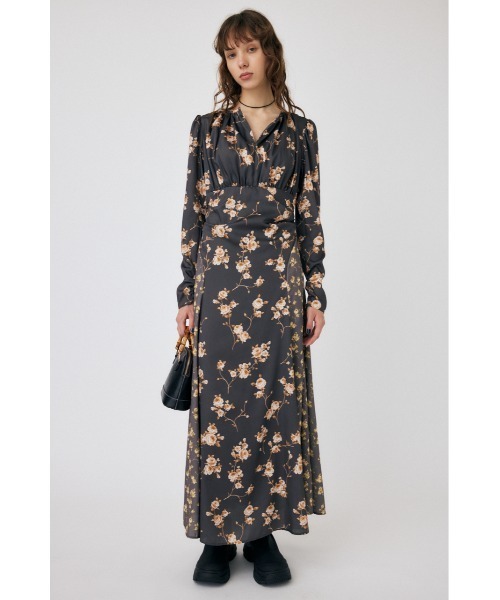 MOUSSY（マウジー）の「PANEL FLOWER ドレス（ワンピース）」 - WEAR