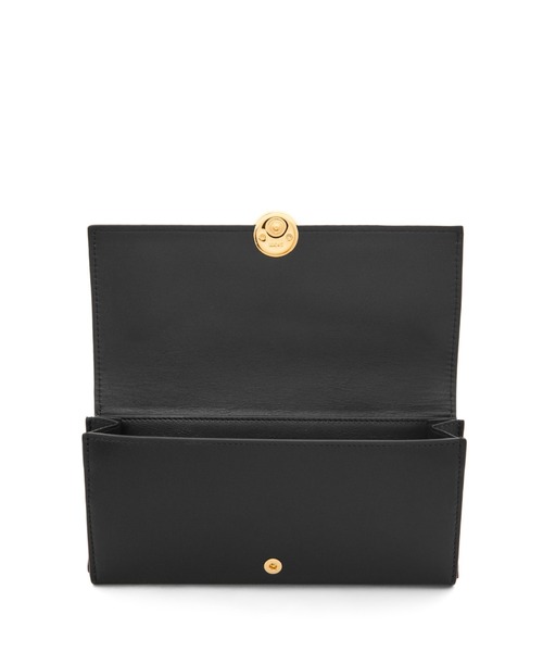 LOEWE(ロエベ)の「ペブル コンティネンタル ウォレット(シャイニーナパカーフ)(財布・レディース・ブラック・ONE SIZE)」の6枚目の写真