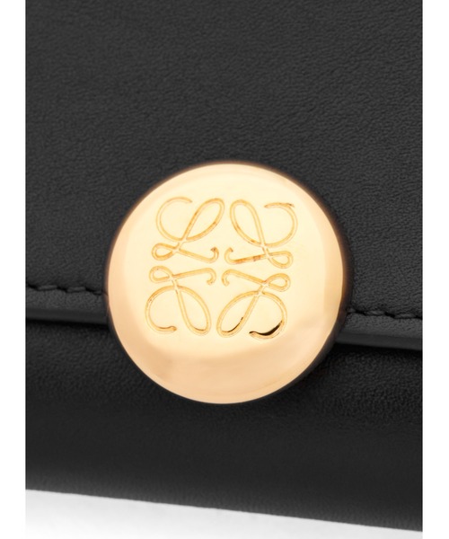 LOEWE(ロエベ)の「ペブル コンティネンタル ウォレット(シャイニーナパカーフ)(財布・レディース・ブラック・ONE SIZE)」の5枚目の写真