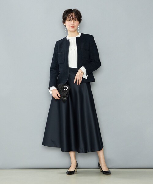 セール】ウォッシャブルサテンフレアスカート（スカート）｜NOLLEY'S
