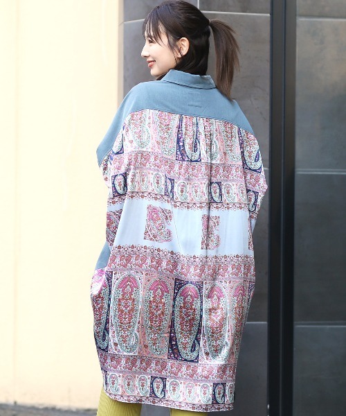 ドッキングシャツワンピース（シャツワンピース）｜チチカカ（チチカカ）