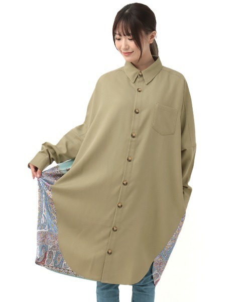 ドッキングシャツワンピース（シャツワンピース）｜チチカカ（チチカカ）