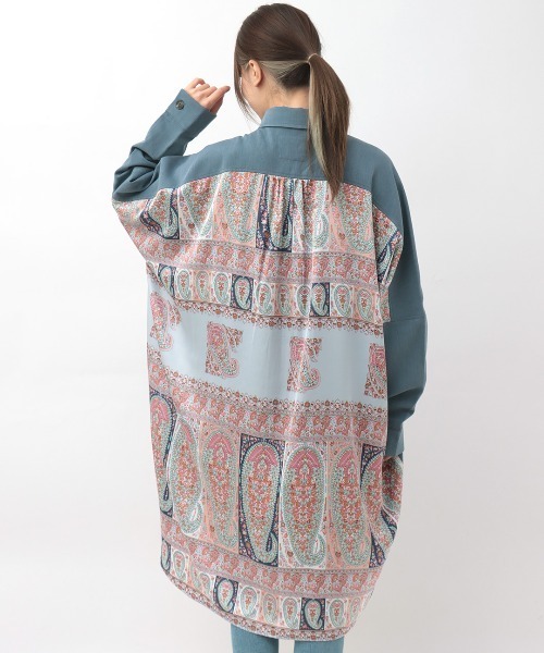 ドッキングシャツワンピース（シャツワンピース）｜チチカカ（チチカカ）