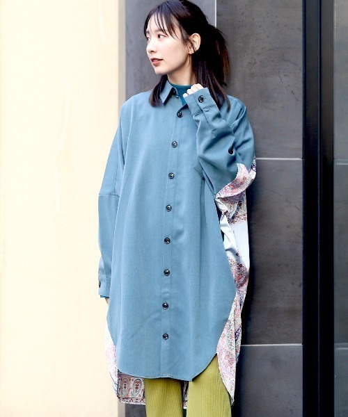 ドッキングシャツワンピース（シャツワンピース）｜チチカカ（チチカカ）