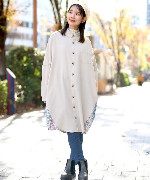 ドッキングシャツワンピース（シャツワンピース）｜チチカカ（チチカカ）