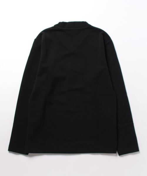 MEN'S BIGI（メンズビギ）の「フクレジャガードデザインVネックTEE（Tシャツ/カットソー・メンズ・ホワイト/ブルー/ブラック・04/01/02/03）」の22枚目の写真