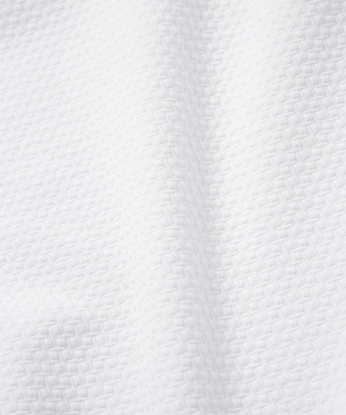 MEN'S BIGI（メンズビギ）の「フクレジャガードデザインVネックTEE（Tシャツ/カットソー・メンズ・ホワイト/ブルー/ブラック・04/01/02/03）」の13枚目の写真